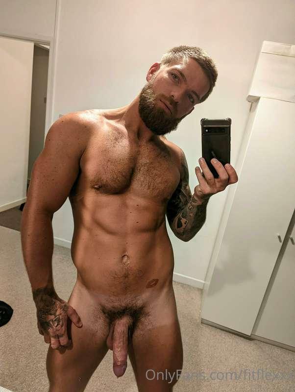 Get your tongue on my cock and clean this cum off for me