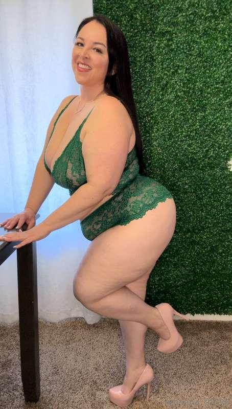 Since I'm wearing green, do you think I'll get lucky tonight..