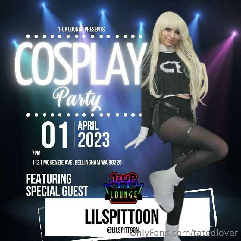 Oh just a super cool event I will be at 🖤