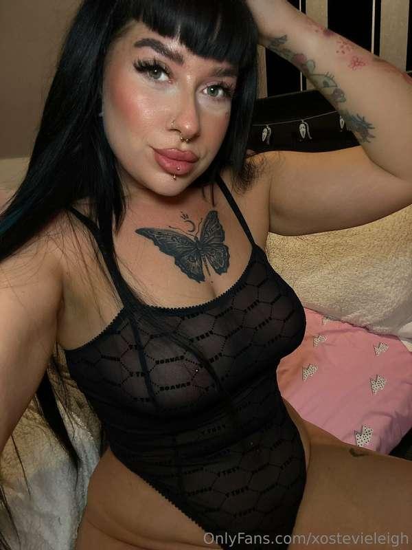 Imagine coming home to me wearing this with some fishnet sto..