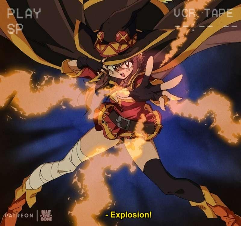 (SFW) Megumin in Slayers-style [KONOSUBA] // 7 ALTERNATE VERSIONS