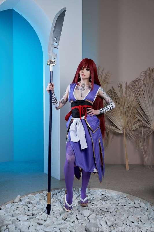 Second July HD set with Scarlet Erza from Fairy Tale🛡️