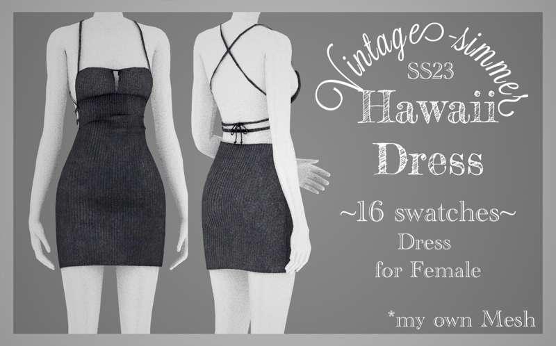 ˗ˏˋHawaii Dress ˎˊ˗ Public realase: September 18