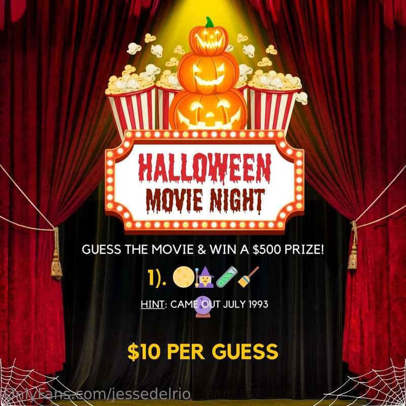 🎃🍿 It’s Movie Night, my sweet friends! 🍿🎃This Halloween, let..