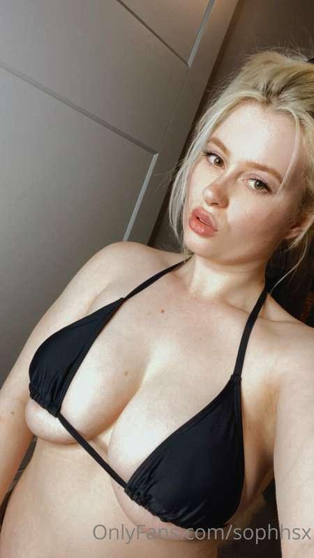 Shall I show you my new bikinis?