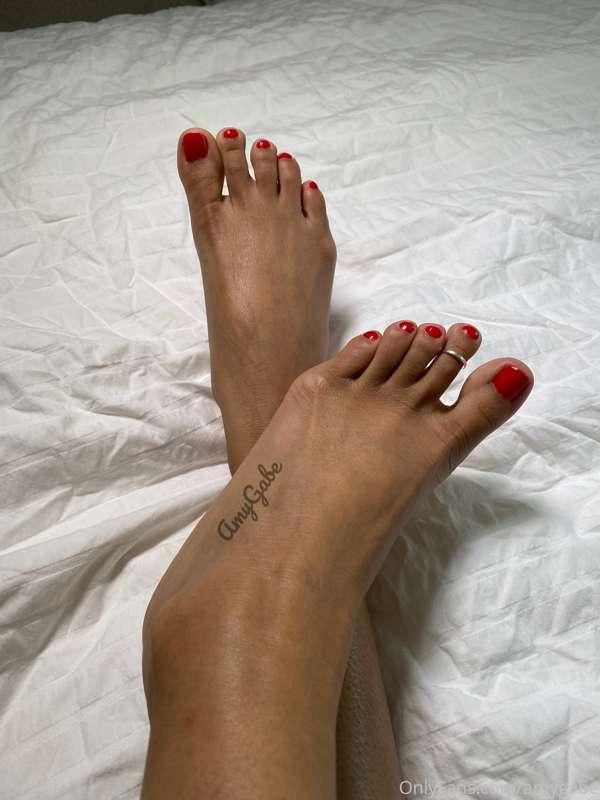 Time for some new toe nail paint I think What color should I..