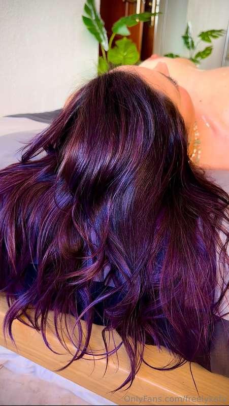 Purple hair love ♥️💕