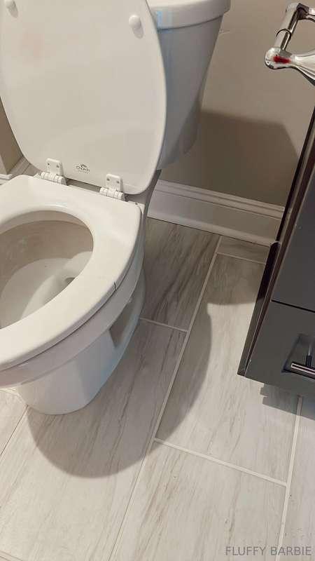 How tf did I break my toilet seat in half at my new place? T..