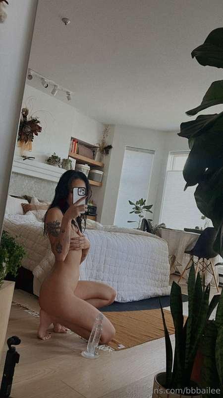 Fresh out of the shower I wanted to be a good girl for Daddy..