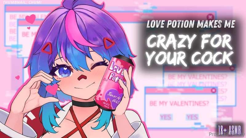 NEW ASMR: LOVE POTION MAKES ME SEX CRAZY!!!💦UNLOCK IT HERE O..