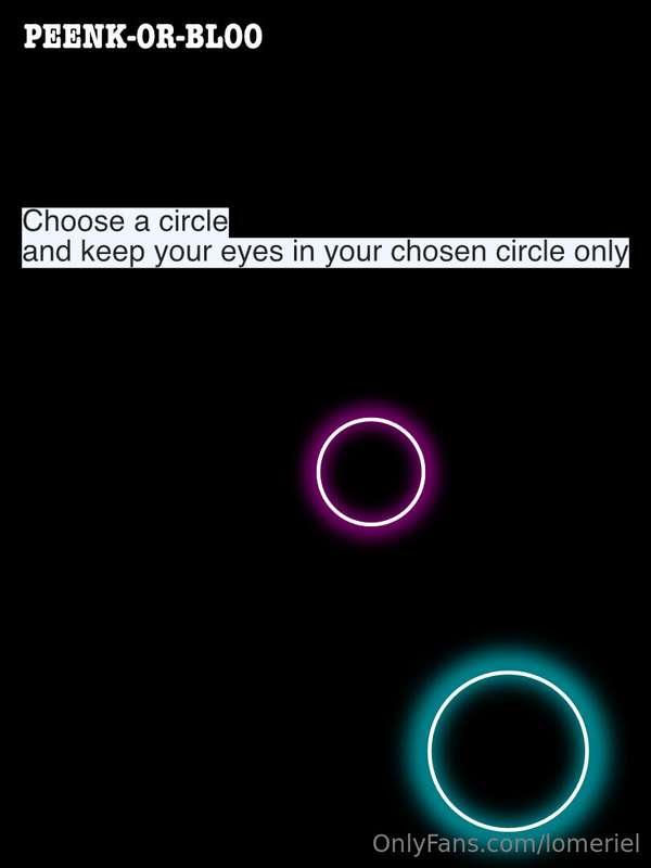 PEENK-OR-BLOO 1Rules:No Second ChancesYou must pick PINK or ..