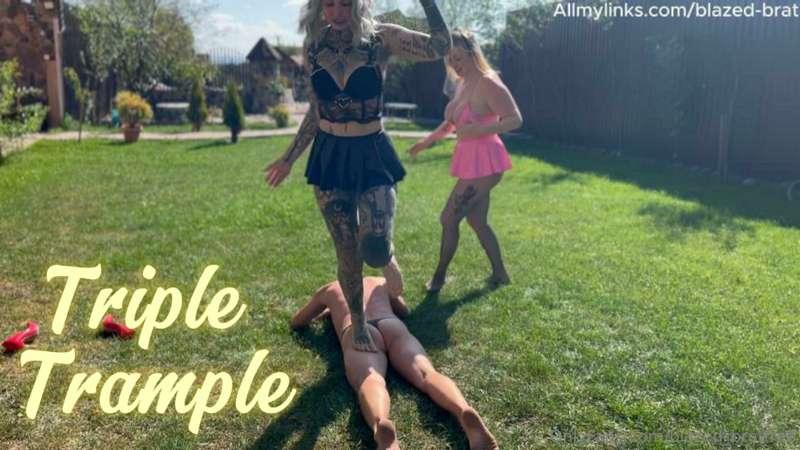 Triple Outdoor Trample                                      ..