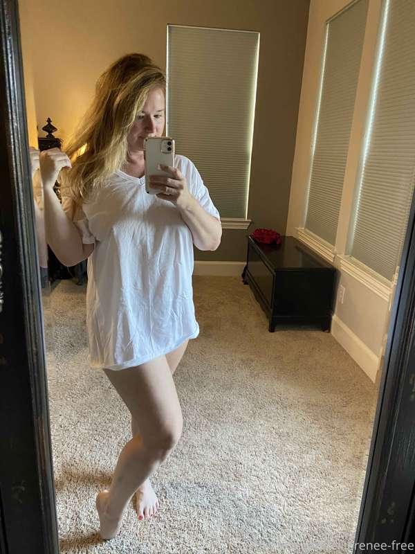 T- Shirt Cutie! I am slumming it today.. 😉