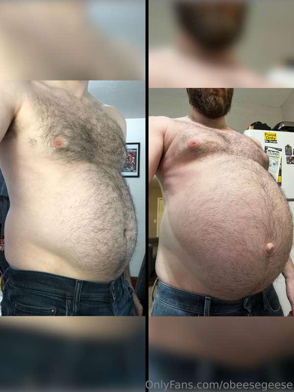 I may have put on a tiny little bit of weight