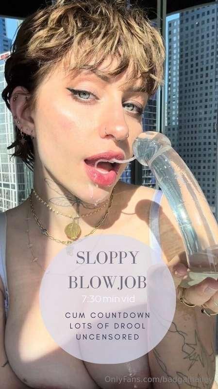 drool lovers, this is for you 🤤 7:30 minute extra sloppy POV..