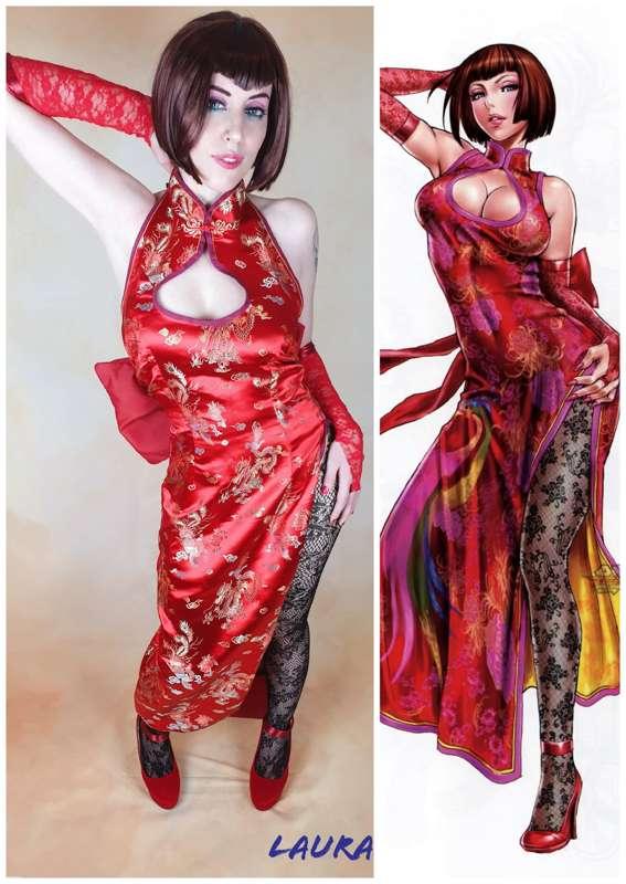 Anna Williams cosplay 