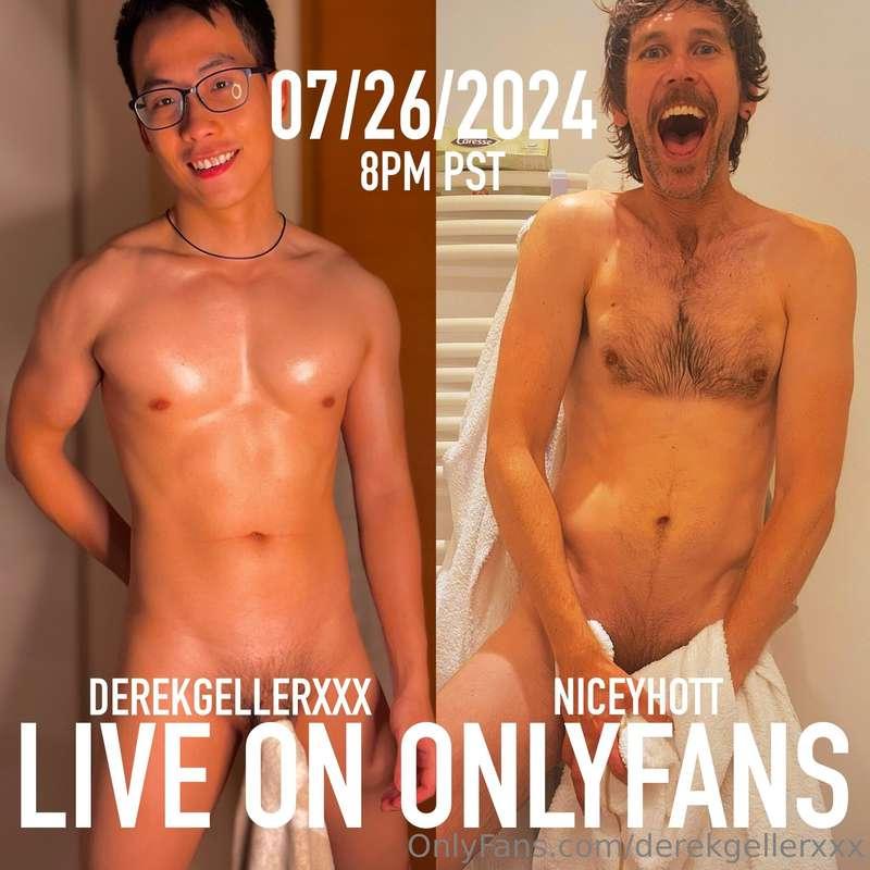 want to see me get naked with @niceyhott ? join our LIVESTRE..