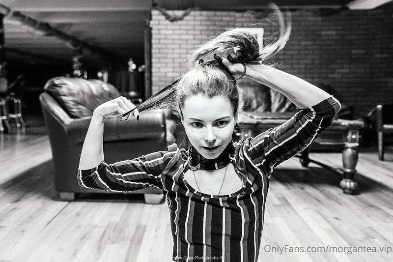 Urgh, if only I had a way to throw my hair back so it's not ..