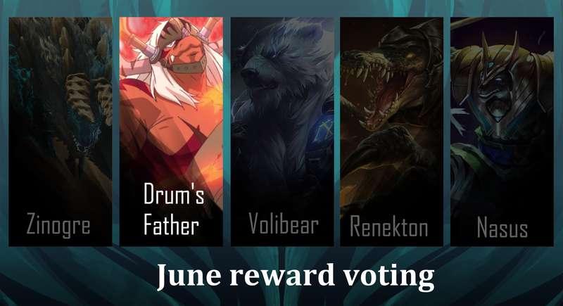 June voting result