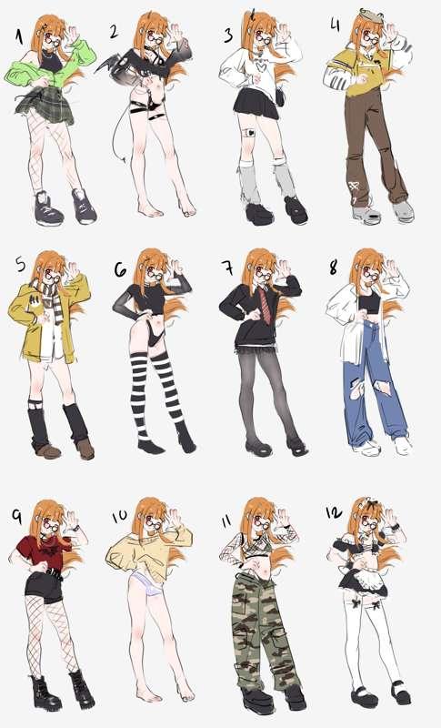 Choose Futaba's outfit