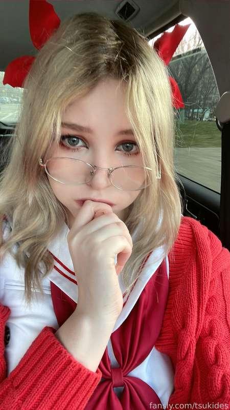 Casual me ❤️
With or without glasses?

          : ¨ ·.· ¨ :ㅤㅤㅤ𝅄　　　 ﾟ　　⊹
⠀            `· .⠀ϧ᱖⠀#cosplay #nsfw #anime #egirl #sexy #tights #stockings #booty #tits #fetish #anime #gamer