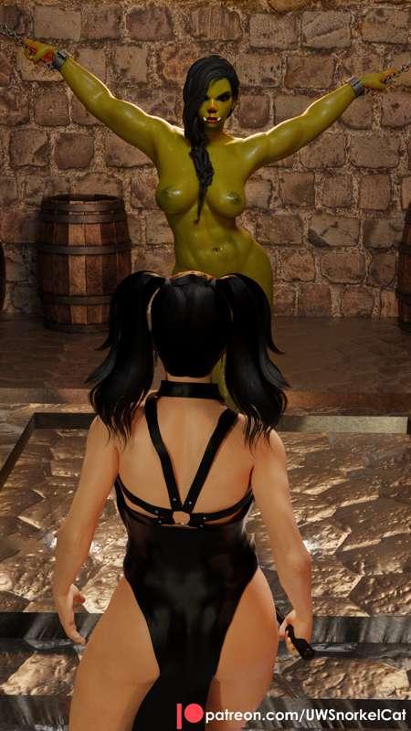 "Oooh, it looks angry!"