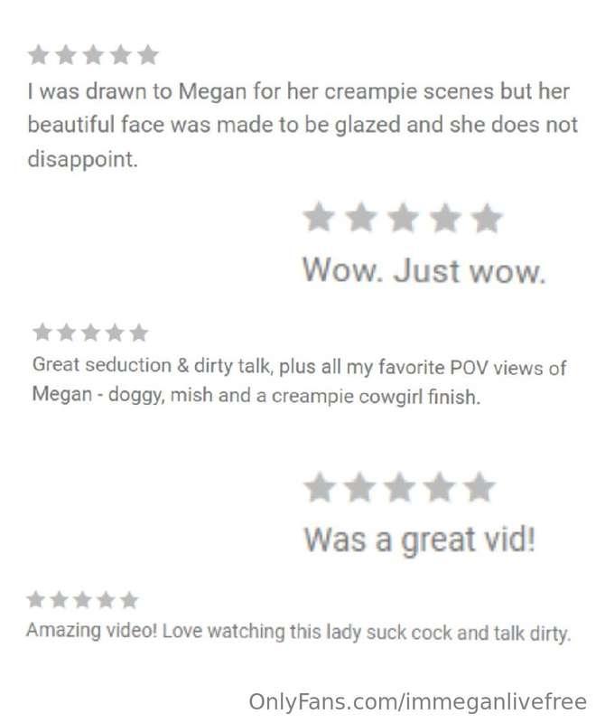 Some of your reviews after watching the exclusive videos ava..