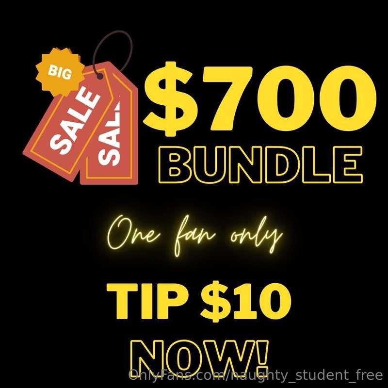 💥𝐋𝐈𝐌𝐈𝐓𝐄𝐃 𝐓𝐈𝐌𝐄 𝐁𝐔𝐍𝐃𝐋𝐄💥 ONE GUY ONLY ‼️‼️  👉🏼𝗢𝗩𝗘𝗥 $𝟳𝟬𝟬 𝗪𝗢𝗥𝗧𝗛 𝗢..