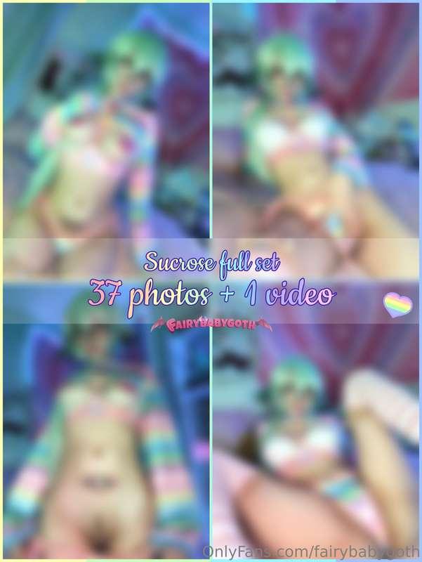 SUCROSE COSPLAY FULL SET 🌈The full set contains 38 media: 37..