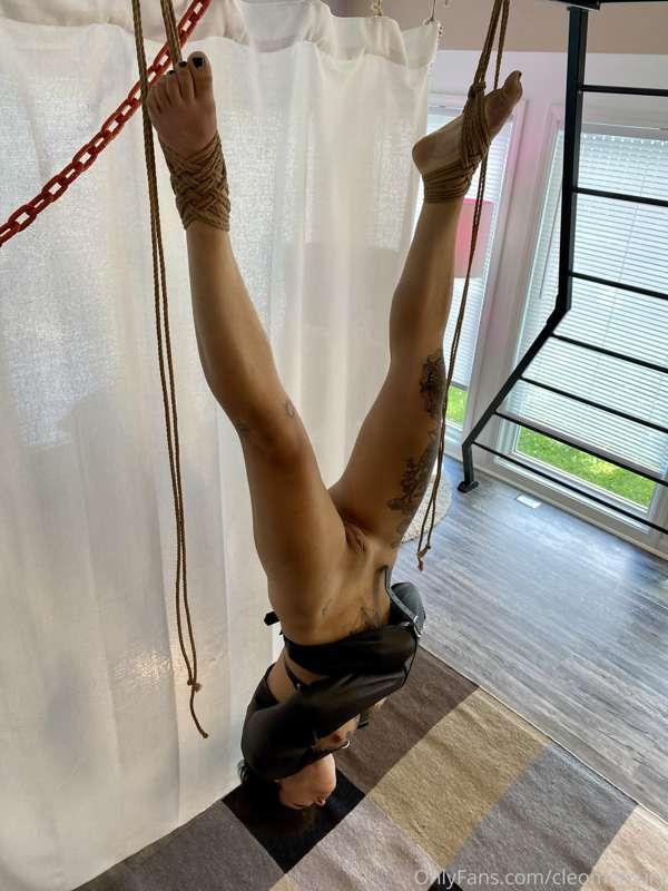 Dangled like a piece of meat! 🤤🥩
