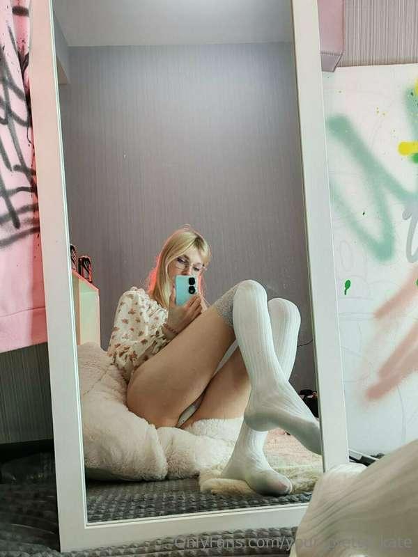 I was told today that I've got beautiful legs, I got so happ..
