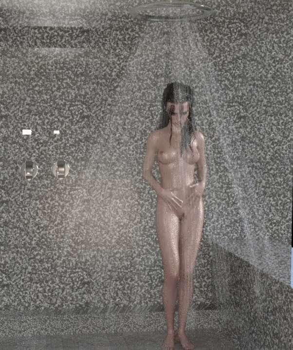 Emma Watson Shower