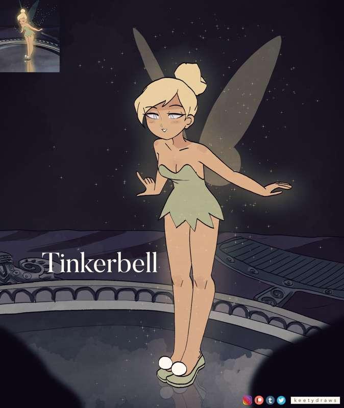 Tinkerbell Redraw (+NSFW Version)