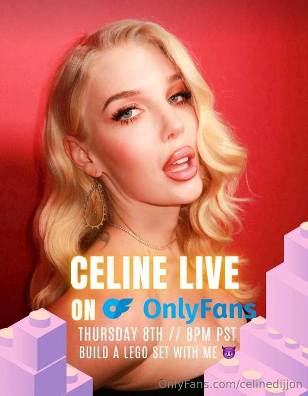 My first ***OnlyFans*** live! Thursday! 8pm PST. I’ll be bui..