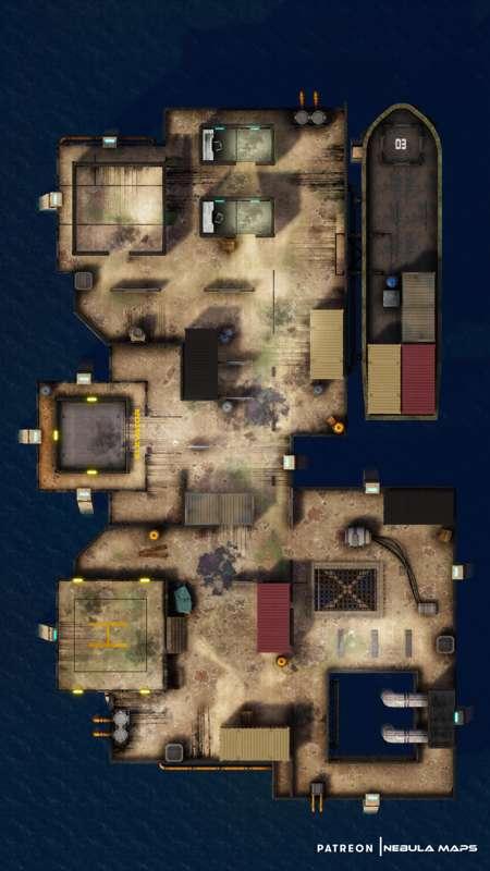 Oceanic Platform (27x48)
