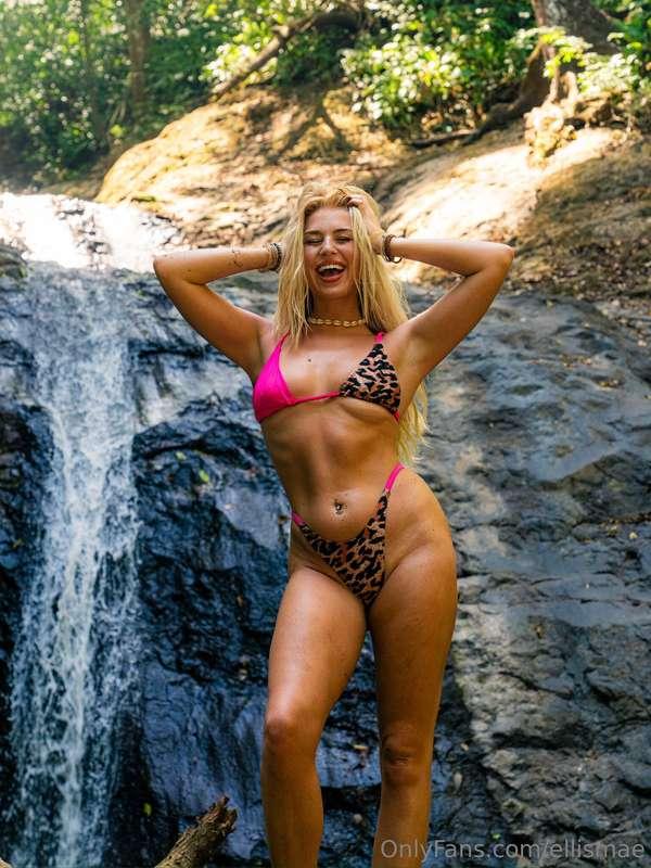 I’m always within 100 feet of a waterfall 💦