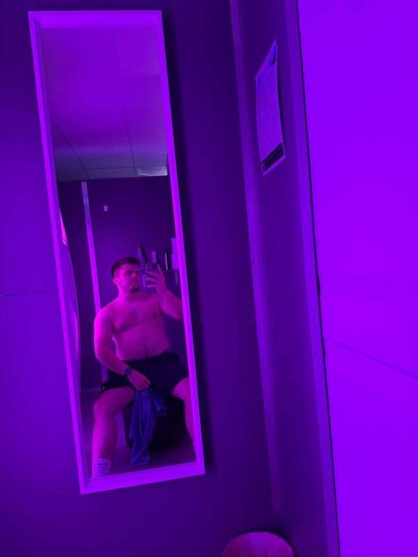 Keeping that tan up 