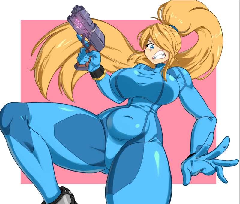 Zero Suit Samus Low-Res!~