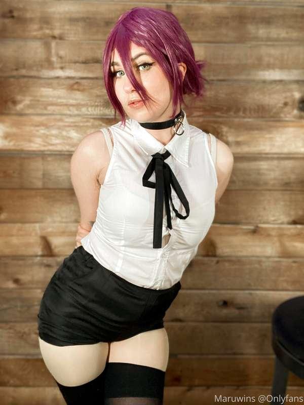 My Reze cosplay I shot today at a studio! It was definitely ..