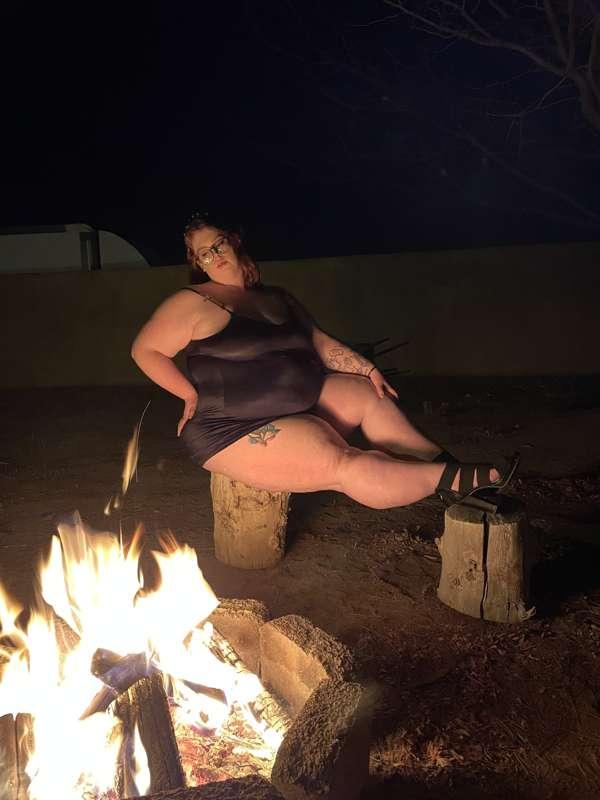 My new place has a fire pit so I can take lots more
flaming ..