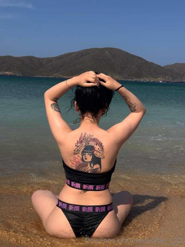 Do you like my tattoo?💜 Do you want to see it on video?😈