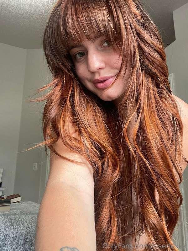 i swear i’m naked but this one is about the hair 