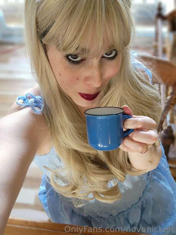 Would you like to join Alice for a tea party, Happy Hallowee..