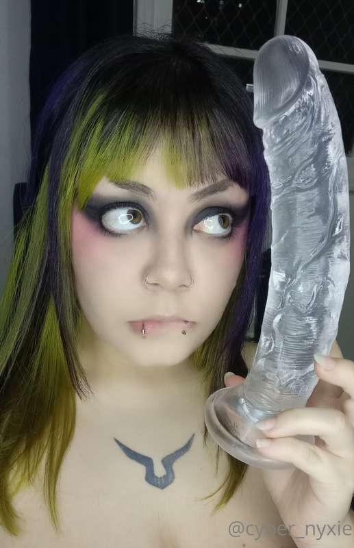 I got this new dildo and i was so scared to try it out cause..