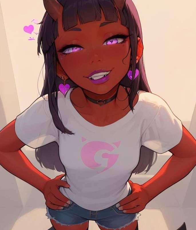 Little succubus needs a toy! (Quick look at the next content + items list)