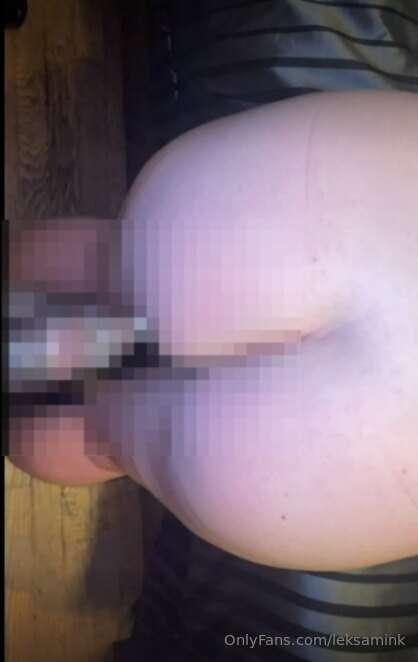 Big black cock! He bends me over the bed and fucks me in dog..