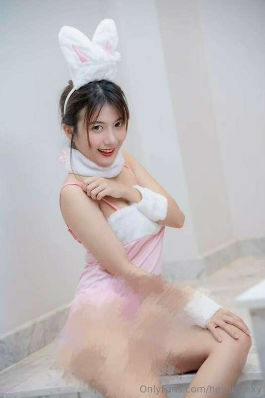 เป็นกระต่ายอีกแล้วค่ะ
 I am sexy rabbit  

#กระต่ายชมพูน่ารั..