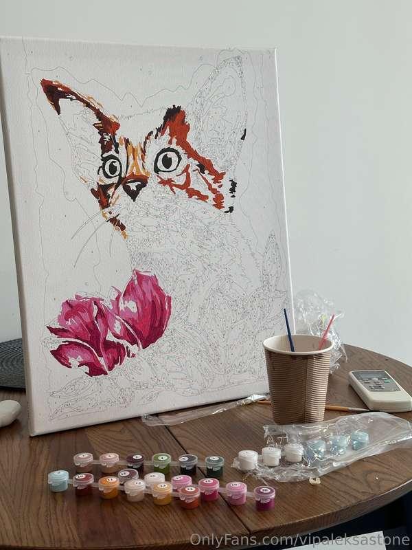 Today felt like that art day 🎨 Decided to tap back into my a..