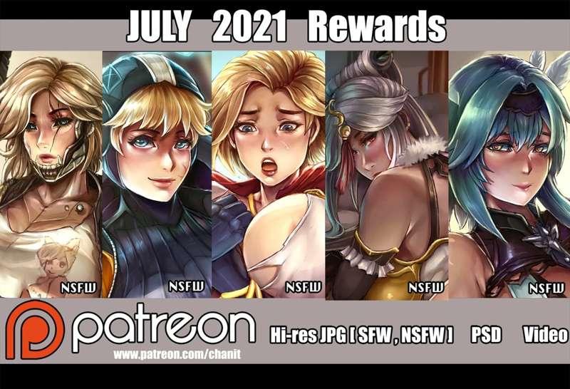 July 2021 ready on my gumroad