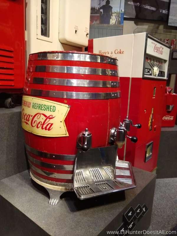 Went to the coca cola factory in Atlanta. What a unique plac..